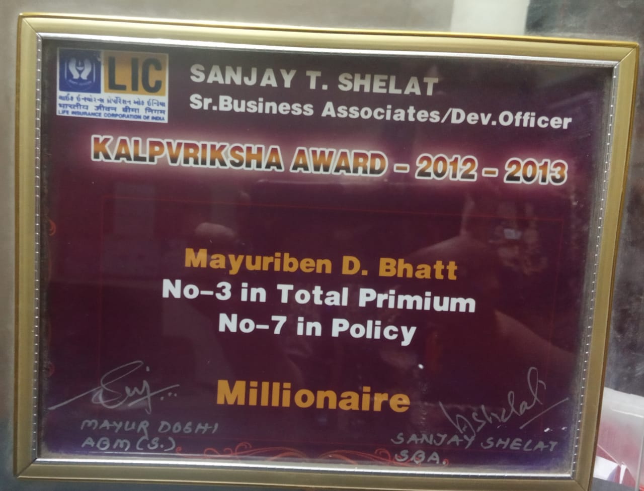 KALPAVRIKSH AWARD 2012-2013
